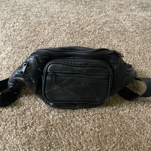 Faux Leather Fanny Pack